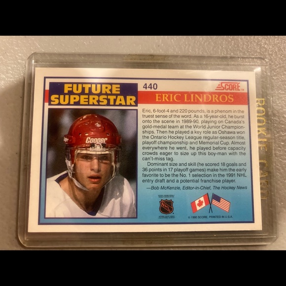 LOT NHL Rookies 1990 UPPER DECK NHL ROENICK FEDOROV LINDROS NOLAN RECCI STEVENS - Picture 2 of 11